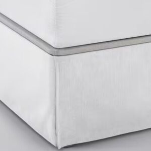 Sleep Number Smart Skirt Bed Skirt Eastern King White NIP